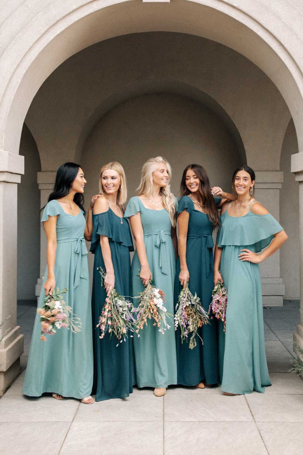 Florence Sweetheart Maxi Dress in Sage | Teal bridesmaid dresses, Dark ...