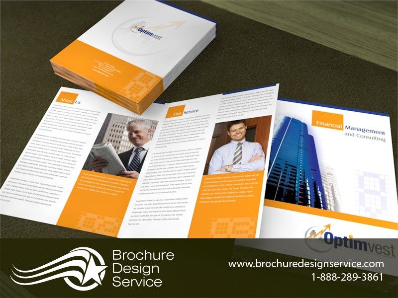 brochure design sample for financial company brochure designers