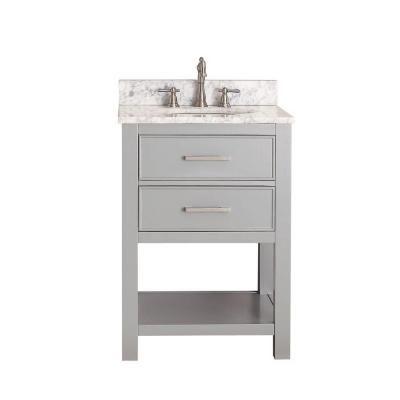 Avanity Brooks 24 In Vanity Cabinet Only Chilled Gray V24 Cg At The Home Depot Table Single Bathroom Combo Inch Bathroom Vanity Combo 24 Inch, 24 Inch Bathroom Vanity Cabinet Only