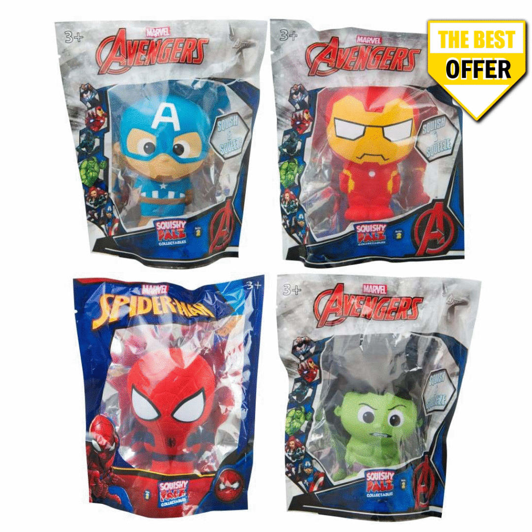 Spiderman squishy best sale toys