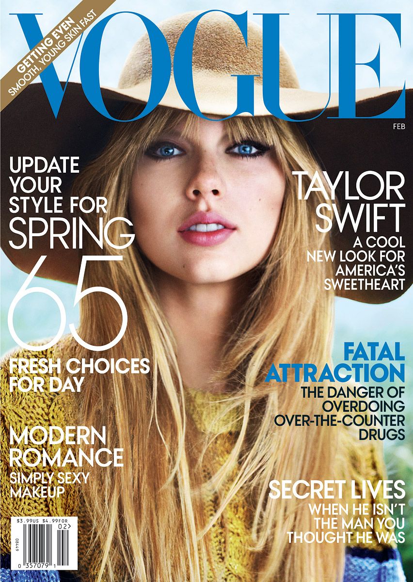 I am so obsessed with this cover of @vogue. | Vogue covers, Taylor ...