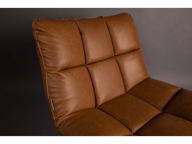 Dutchbone LOUNGE CHAIR BAR Leer | Bar lounge, Lounge, Fauteuil
