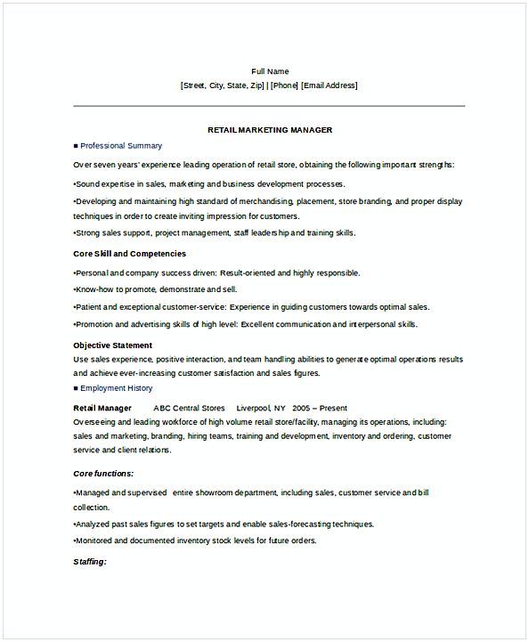 Marketing Manager Resume Objective Pleasing Retail Marketing Manager Resume Shannon Pinterest Resume . Marketing Manager Resume Objective Impressive Retail Marketing Manager Resume Shannon Pinterest Resume .