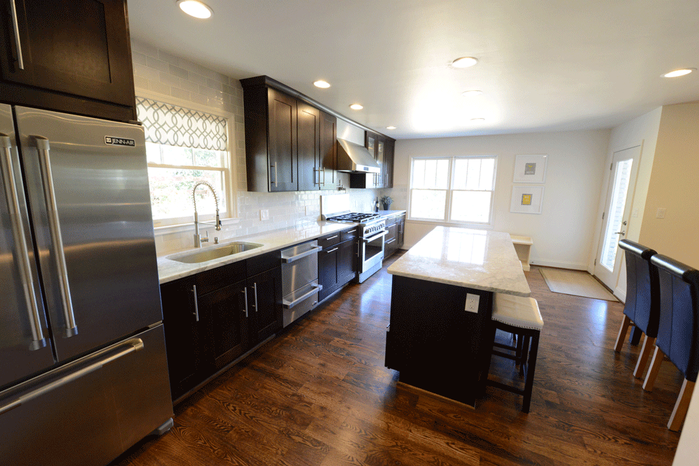Single Wall Kitchen Layout Kitchen Layout Contemporary Kitchen
