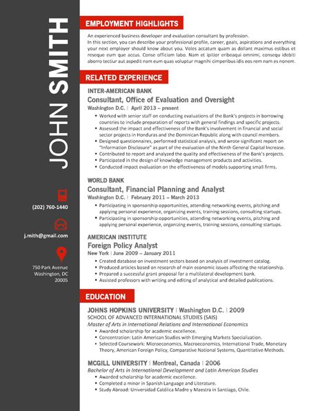 Find the Red Office Resume Template on wwwcvfolio Office