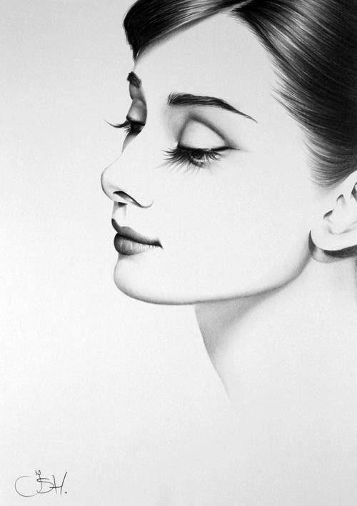 Pin By Malu Drawn On Kadin Portrait Drawing Portrait Realistic Drawings