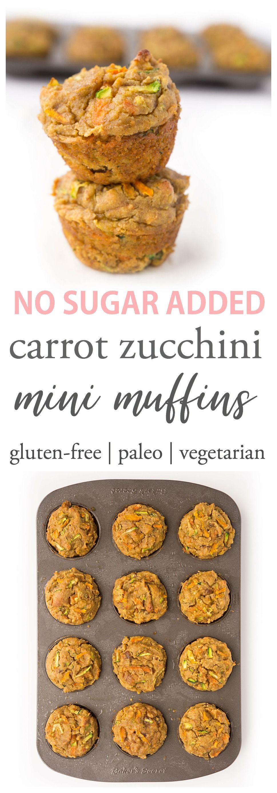 These Healthy Mini Carrot Zucchini Muffins Are A Delicious Way To Add A These Healthy Mini Carrot Zucchini Muffins Are A Delicious Way To Add A