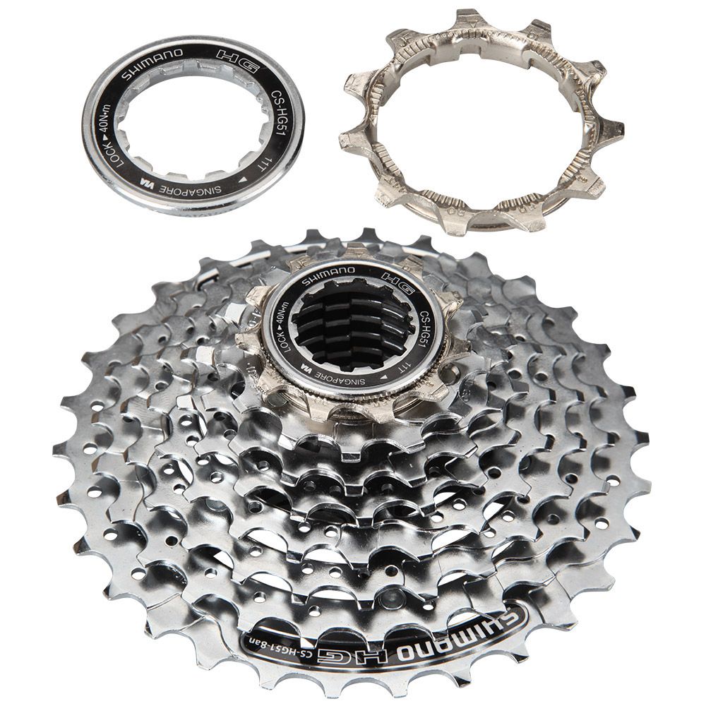 Shimano Cassette Sprocket CS-HG51-8 Alivio 8-speed Mountain Bike MTB NEW