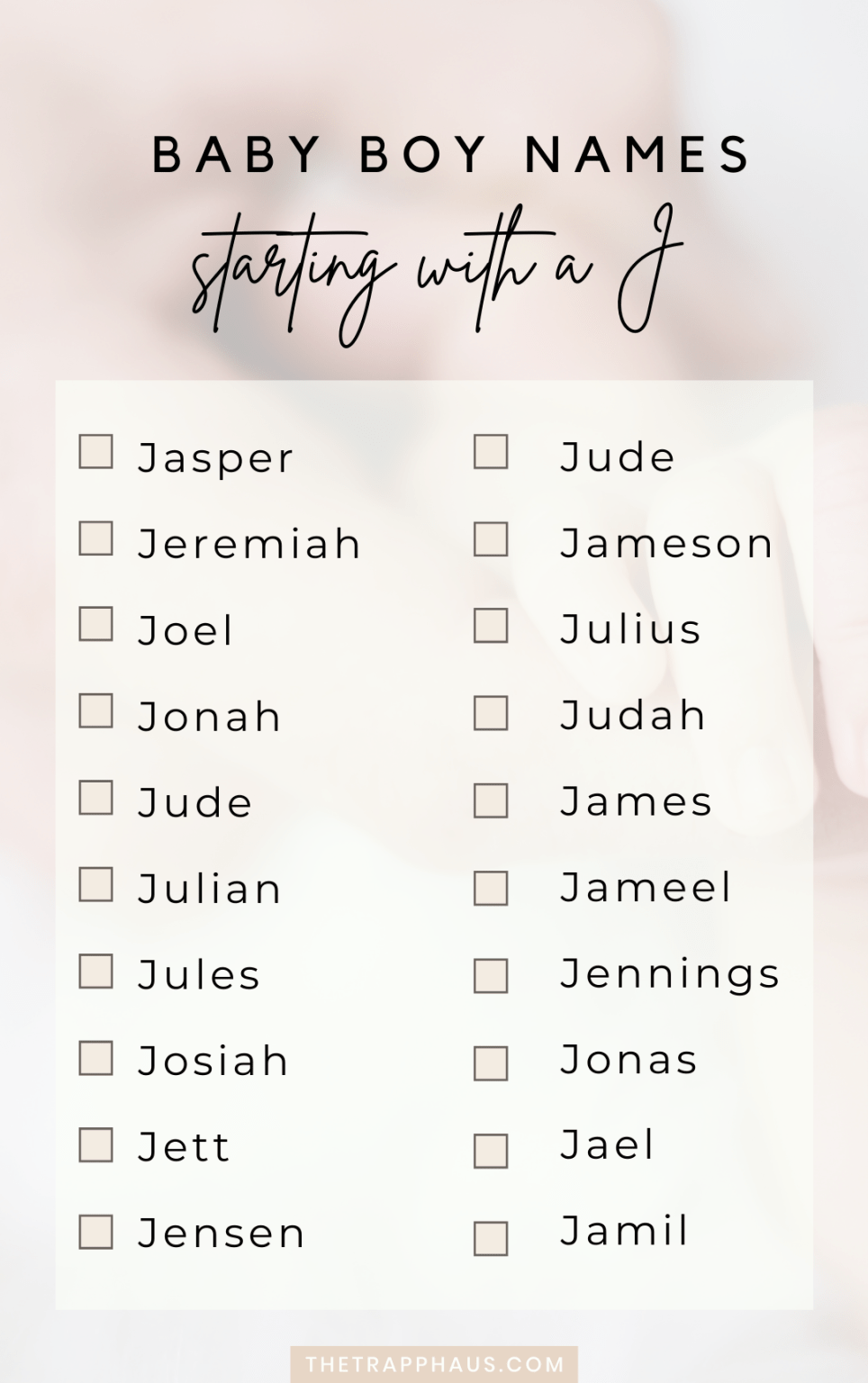 60 Amazing Baby Names That Start With A J 60-amazing-baby-names-that-start-with-a-j
