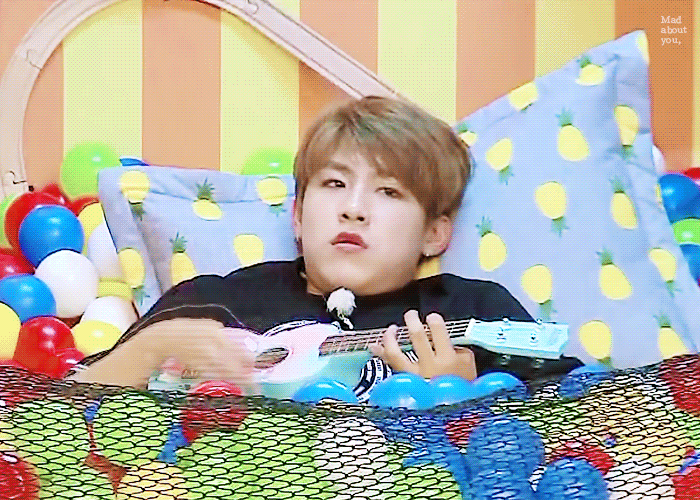 this kid & his counterpart sausage are wrecking me in my wanna one bias list