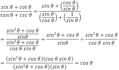 Verificación Del Cumplimiento De Una Identidad Trigonométrica Math Projects To Try Math Equations