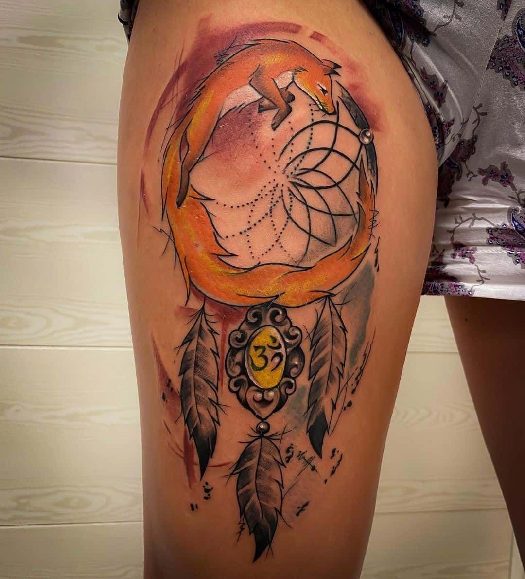 30 Inspirational Dream Catcher Tattoo Designs 30 Inspirational Dream Catcher Tattoo Designs