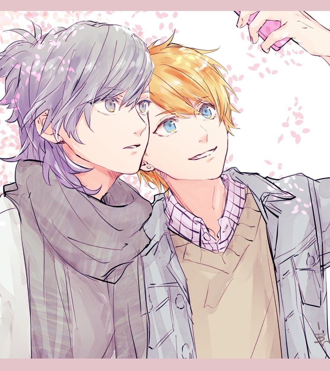 Uta No Prince Ai Mikaze Syo Kurusu Credits To The Artist Uta No Prince Sama Utas Cute Anime Guys Uta No Prince Ai Mikaze Syo Kurusu Credits To The Artist Uta No Prince Sama Utas Cute Anime Guys