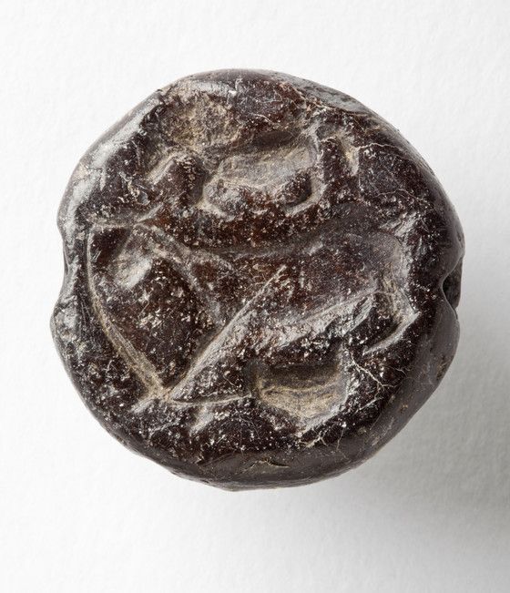 Stamp Seal Hemispheroid Northern Syria Or Southeast Anatolia About 6th 4th Millennium B C Tools And Equipment Seals Stamp Serpentine Tools And Equipment
