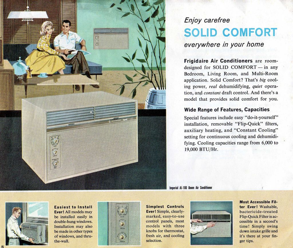 1961 Frigidaire Air Conditioner | Vintage Appliances