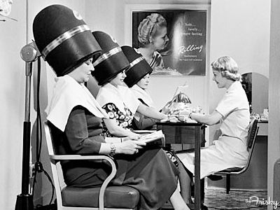 vintage beauty salon