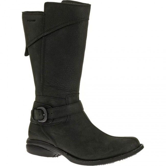 Womens casual boots, Black riding boots