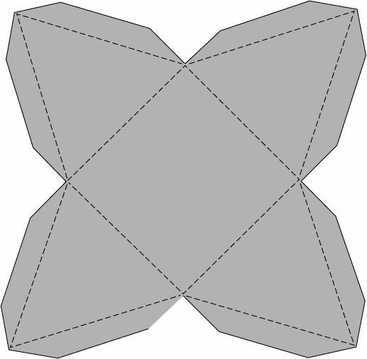 diy paper boxes 1 diy paper diy gift box box patterns pyramid box template