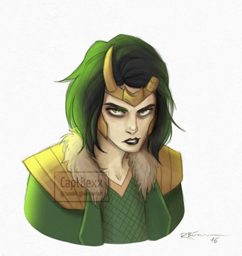 female thor and loki