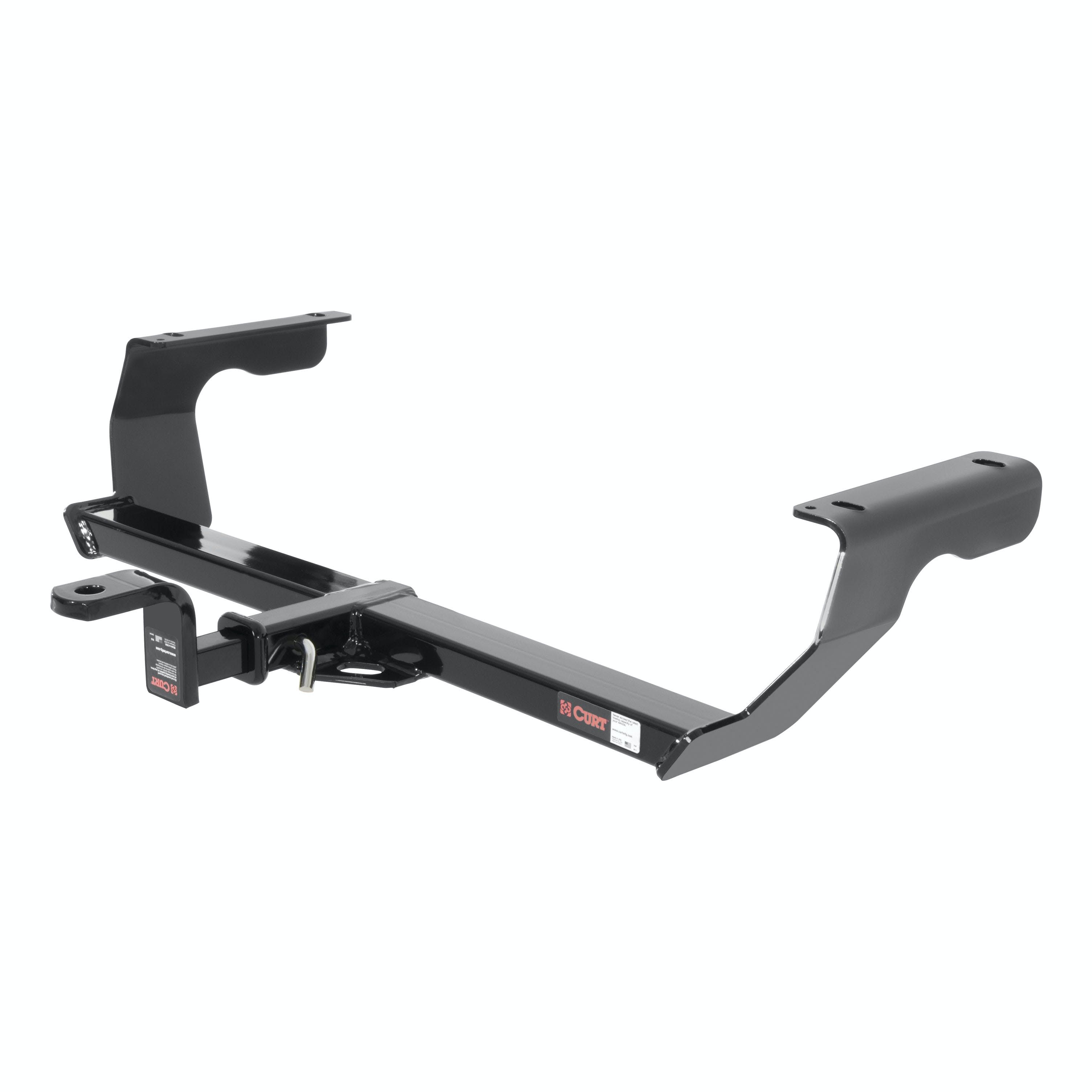 CURT 113153 Class 1 Trailer Hitch with Ball Mount, 1-1/4-In Receiver