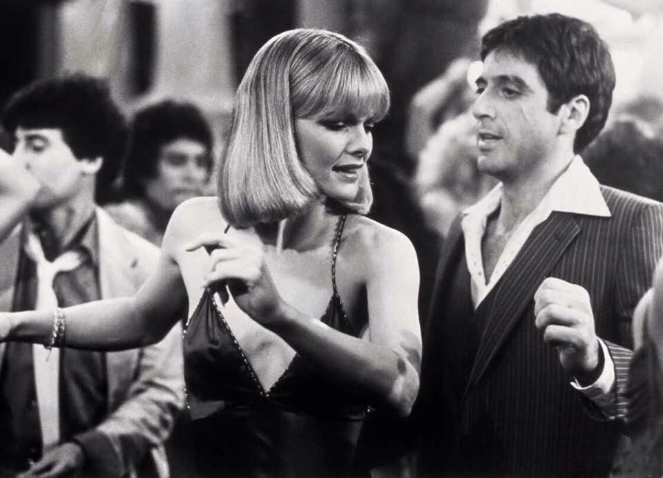 Scarface 1983 - Michelle Pfeiffer & Al Pacino | Scarface movie, Movie