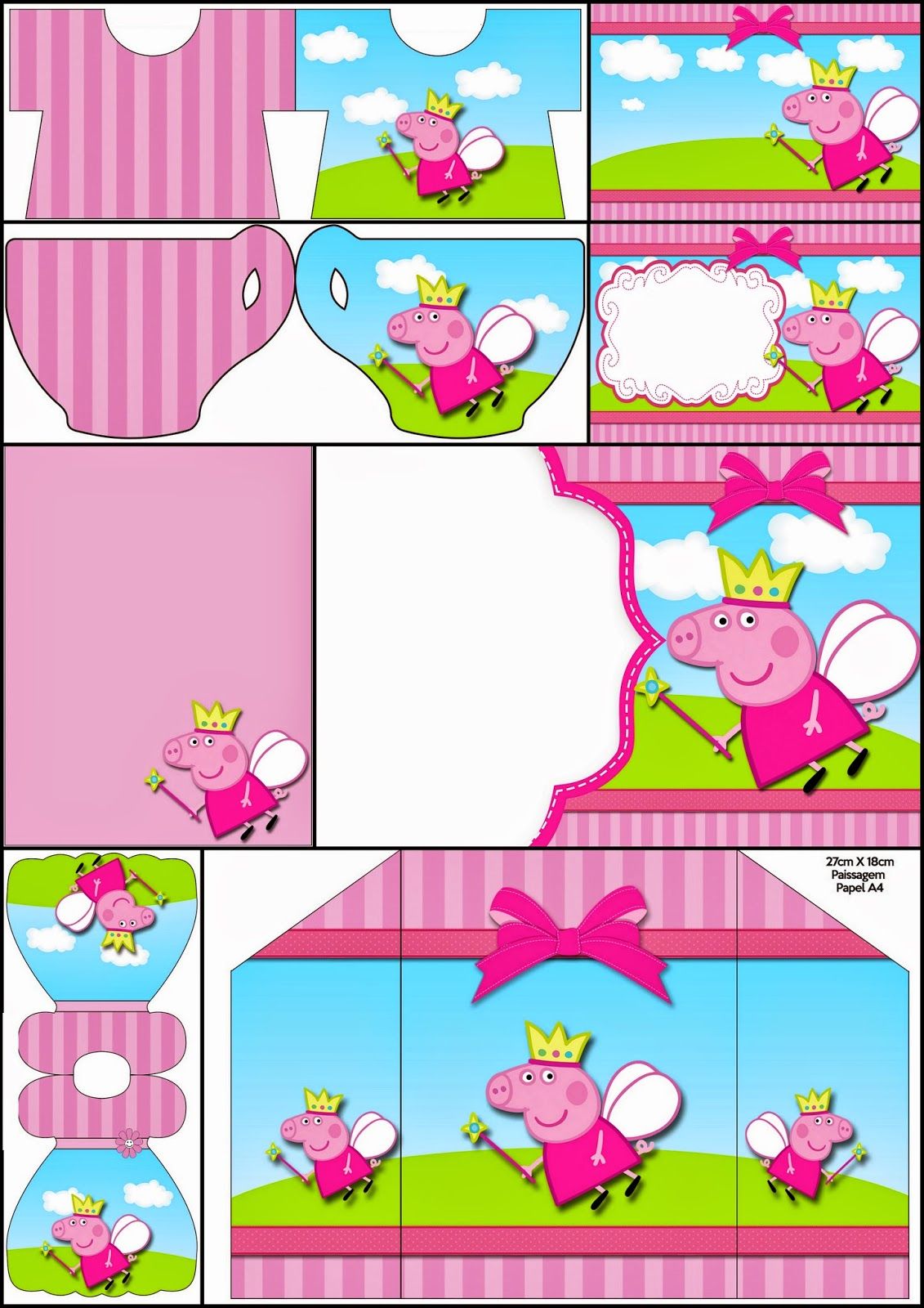 Oh My Fiesta In English Peppa Pig Fairy Free Printable Invitations Peppa Pig Birthday Party Peppa Pig Party Peppa Pig Oh My Fiesta In English Peppa Pig Fairy Free Printable Invitations Peppa Pig Birthday Party Peppa Pig Party Peppa Pig