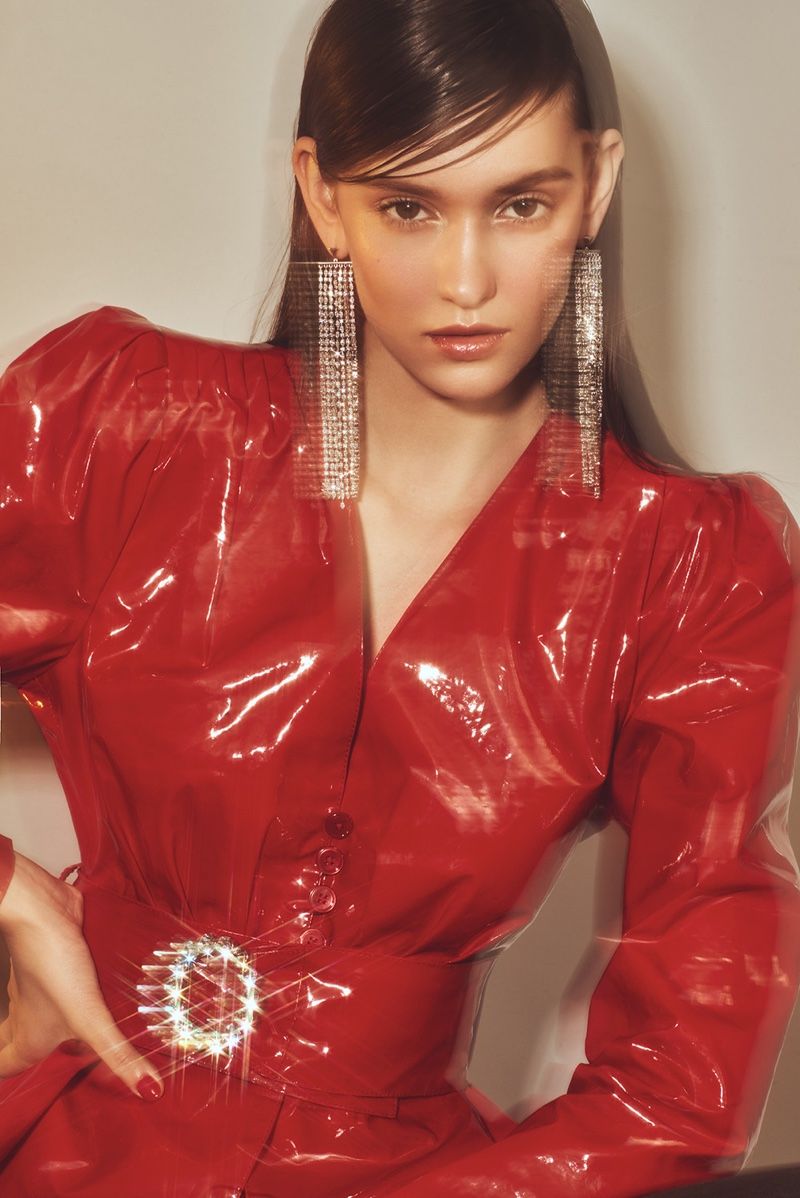 Fred Juneau is Red-Hot for L’Officiel Thailand Beauty #editorialfashion