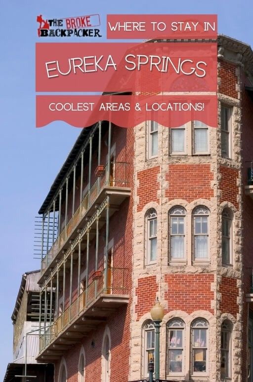 Where to Stay in Eureka Springs (COOLEST Areas!) - The Broke Backpacker Travel Guide Arkansas Vacations, Arkansas Travel, Best Vacations, Canada Travel, Travel Usa, Basin Park Hotel, Backpacking Usa, Spring Usa, Treehouse Cabins
