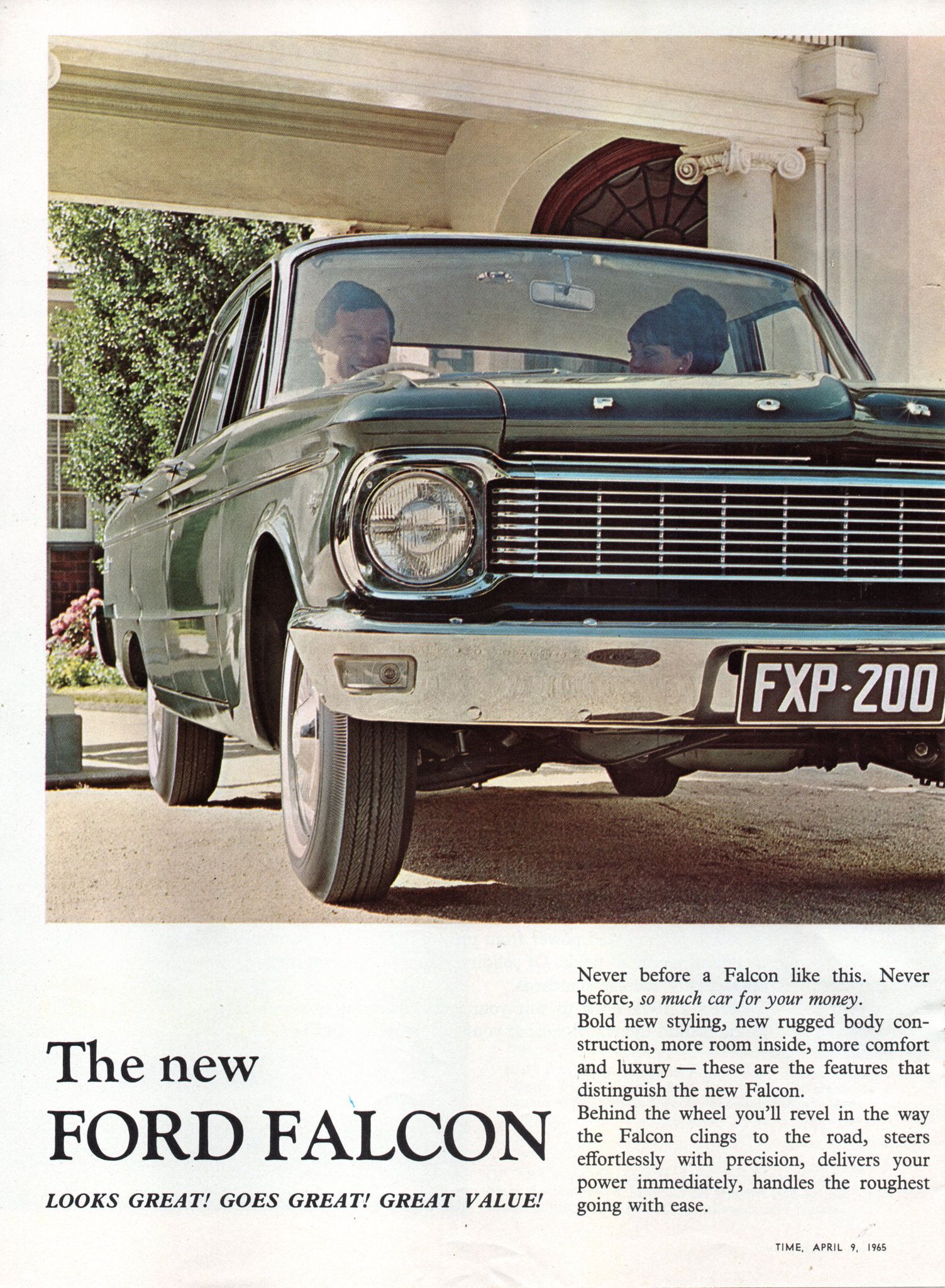 1965 FORD FALCON XP WAGON A3 POSTER AD SALES BROCHURE ADVERTISEMENT ADVERT 1965 FORD FALCON XP WAGON A3 POSTER AD SALES BROCHURE ADVERTISEMENT ADVERT