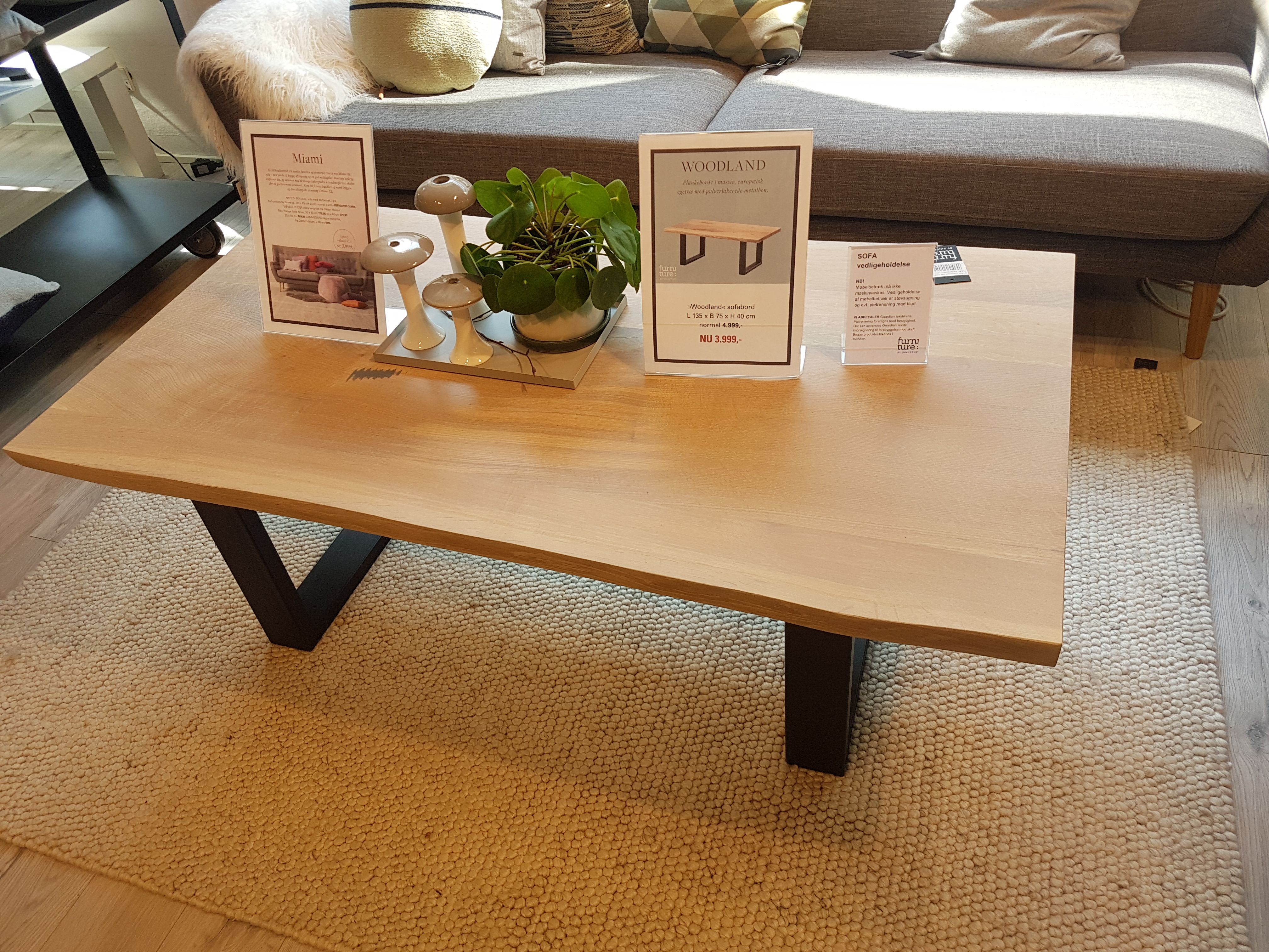 Coffee Table In 40 Mm Solid Oak From Lignas Coffee Table In 40 Mm Solid Oak From Lignas