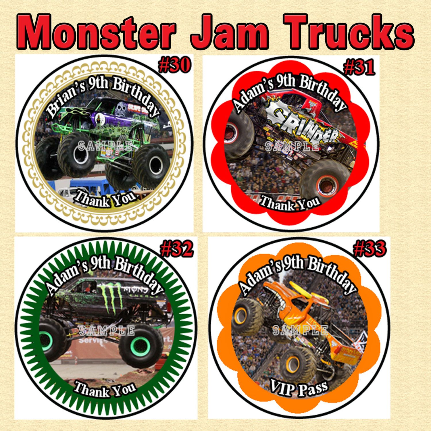 monster jam birthday supplies monster jam birthday supplies