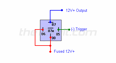 Relay Wiring Diagrams | the12volt.com