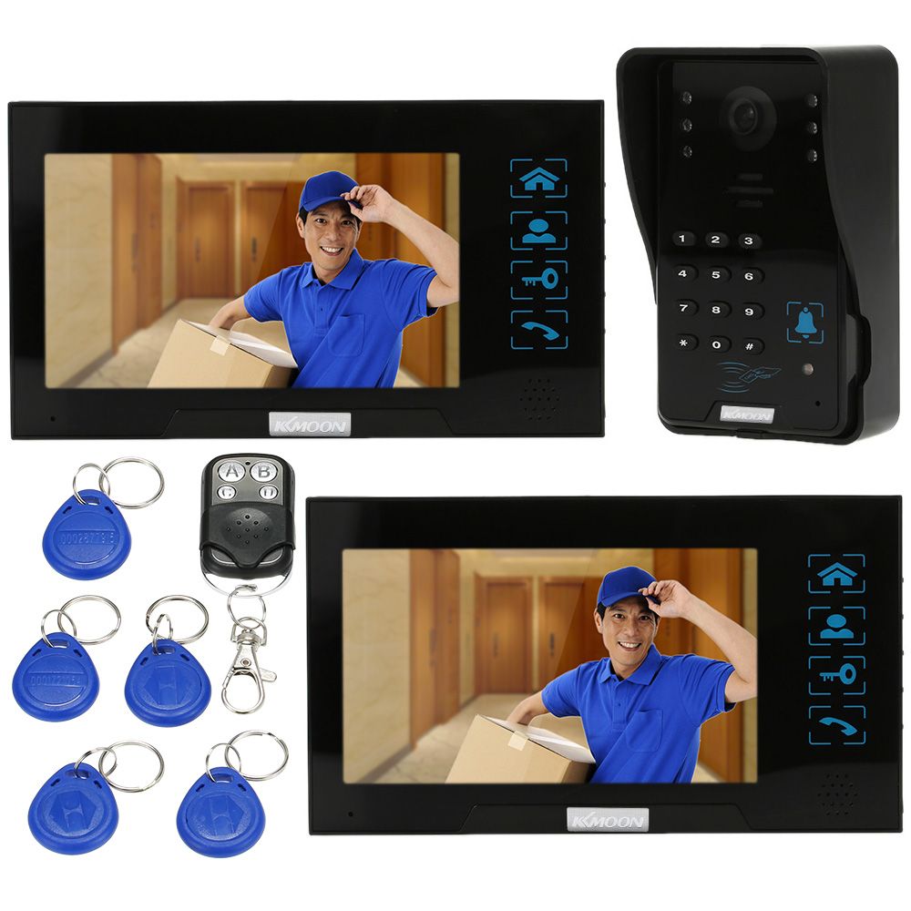 KKmoon Domofonowych I Wideodomofonowych Video Telefon