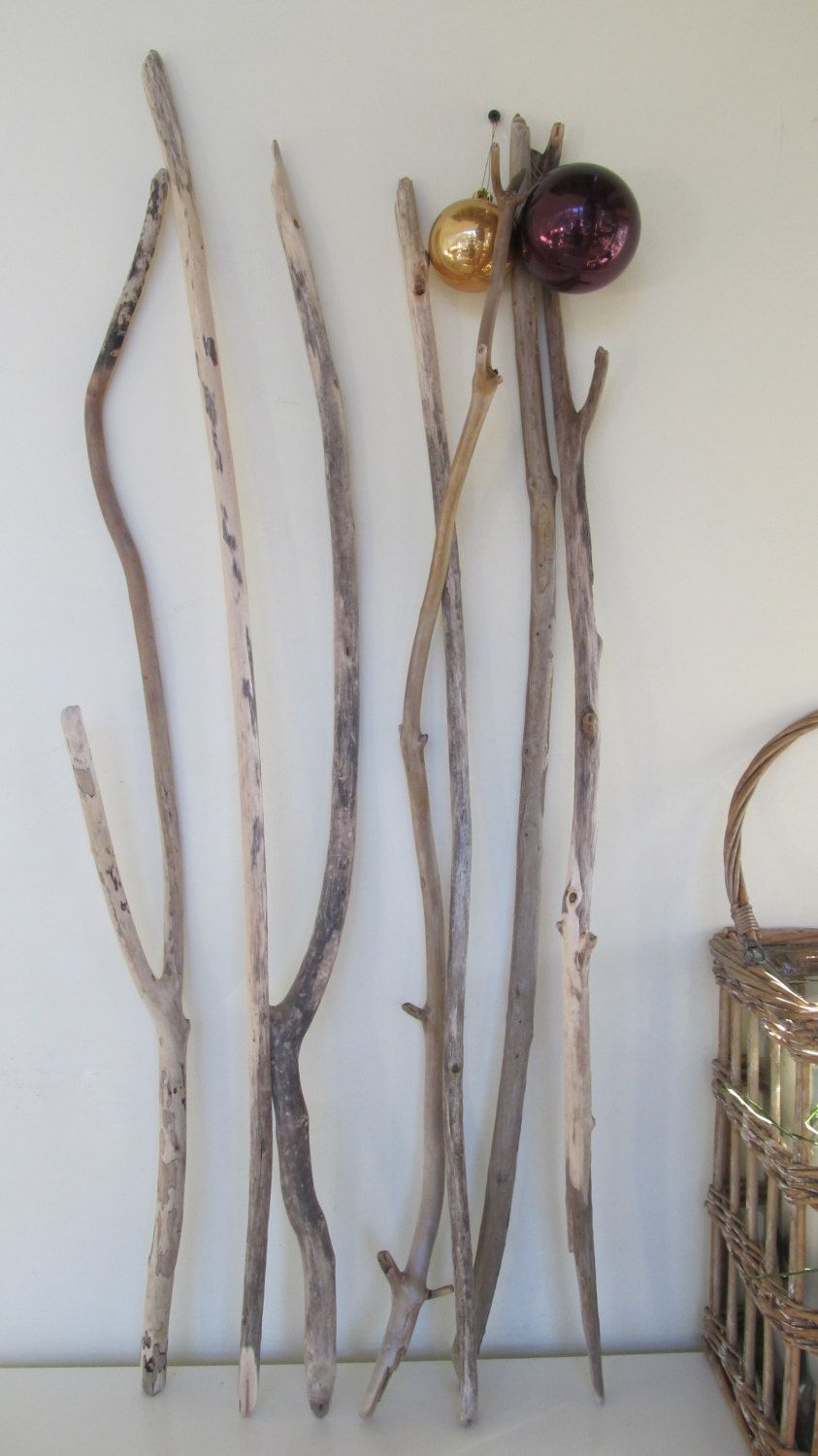 Driftwood Twigs Driftwood For Vase Arrangements Long branch Vase Filler Branches 45,5-58cm 10 Pcs Thin Driftwood Branches 18-22.6/'/'