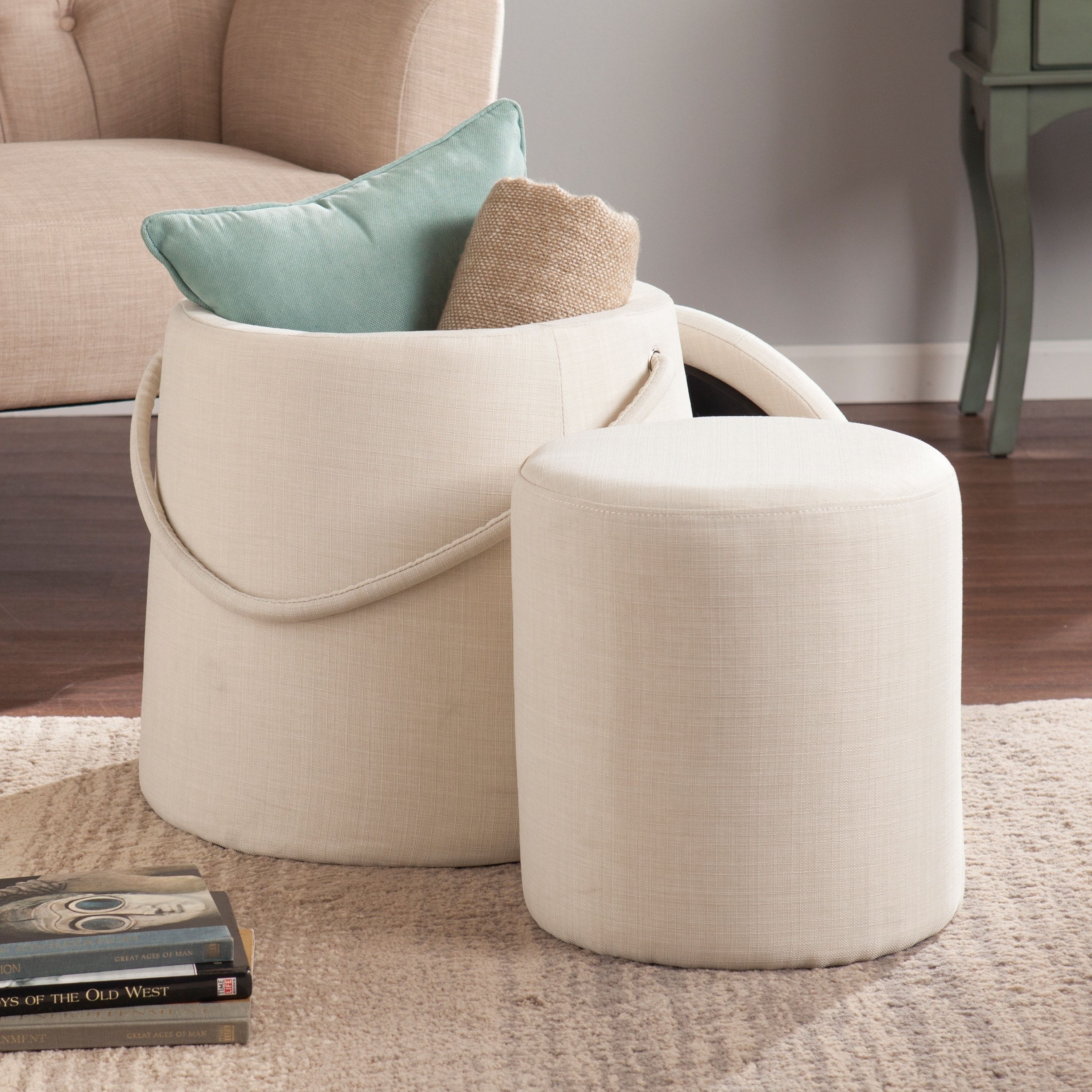 Harper Blvd Baird 2 Piece Nesting Ottoman Set Harper Blvd Baird 2 Piece Nesting Ottoman Set