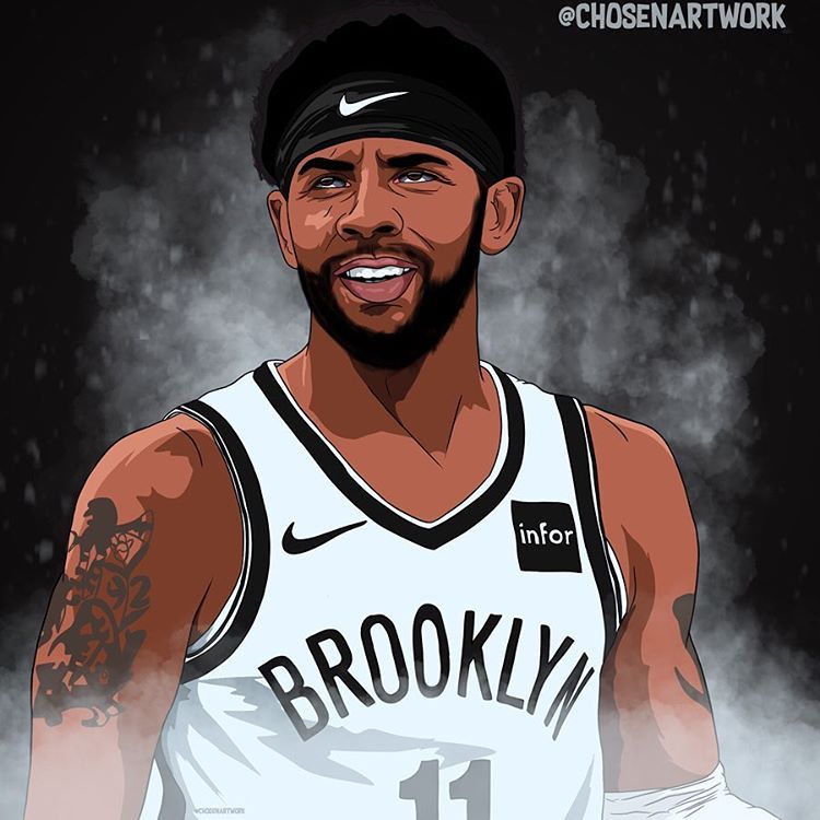 Instagram 上的 Chosen Artwork Hof Ankle Breaker Kyrieirving Brooklynnets Follow And Dm To Buy Toons Kyrieirving Brooklyn Jellyfish Jelly Ripk