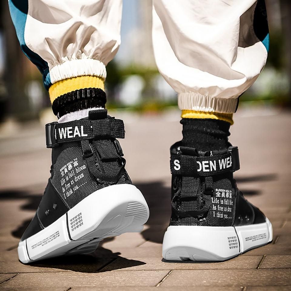 Male Non Slip Sports High Gang Shoes スニーカー メンズ メンズ シューズ 女児の靴 Male Non Slip Sports High Gang Shoes スニーカー メンズ メンズ シューズ 女児の靴