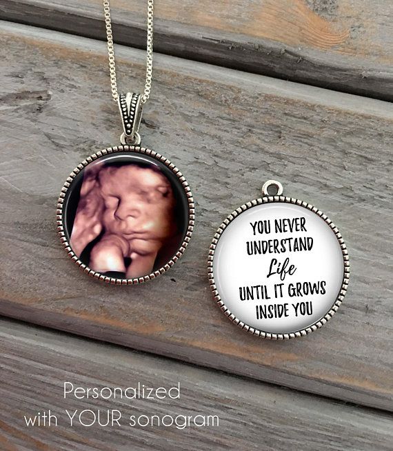 Mom To Be Gift First Time Sonogram Mom To Be Gift First Time Sonogram Pendant For Mommy New Jewelry Pregnancy Baby