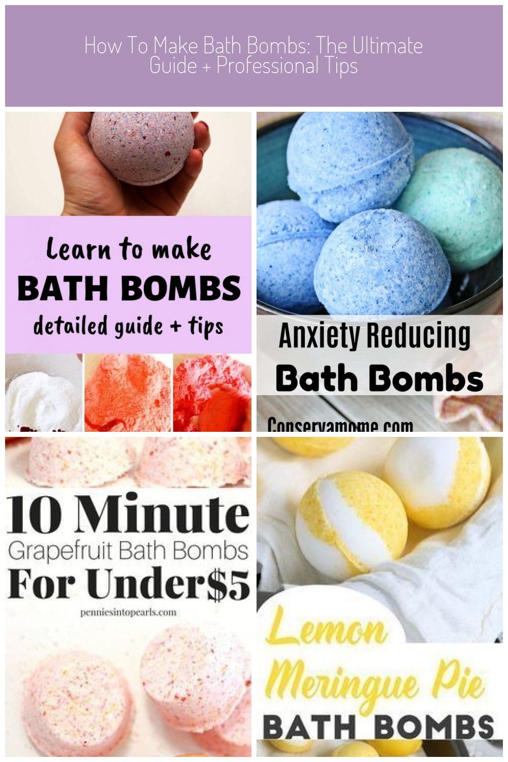 Download Detailed guide teaching how to make bath bombs like a pro. Examples of a basic bath bomb re ...
