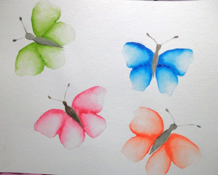 Paysage Crayon Aquarelle Facile Google Zoeken Aquarelle Facile