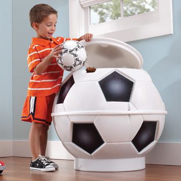 football toy bin