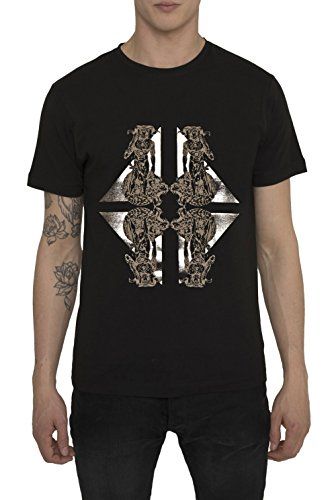 Camisetas de Moda Designer, Vintage Fashion Rock para Hombre Camisetas de Moda Designer, Retro Fashion Rock para Hombre