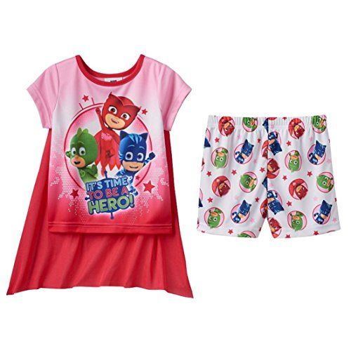 Boys Childrens Short Pjs Pajama Set PJ Mask