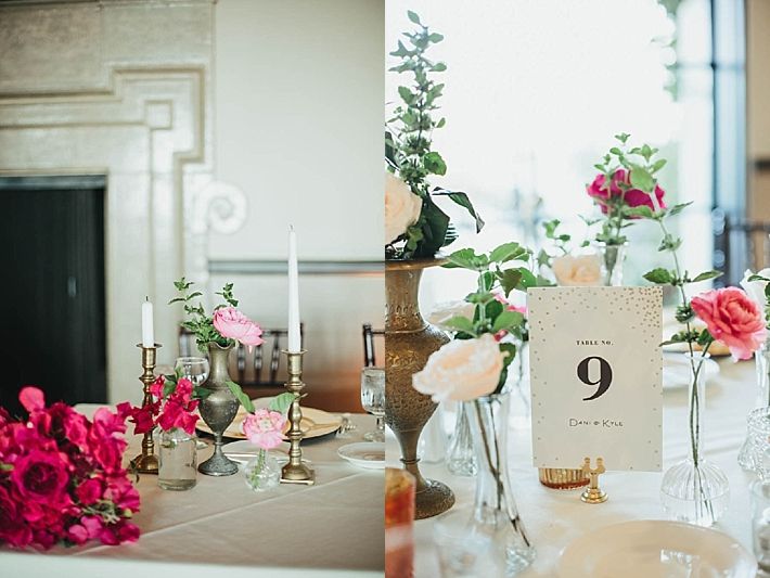 A Bel Air Bay Club Wedding with Pink Bougainvillea by Sarah Sotro