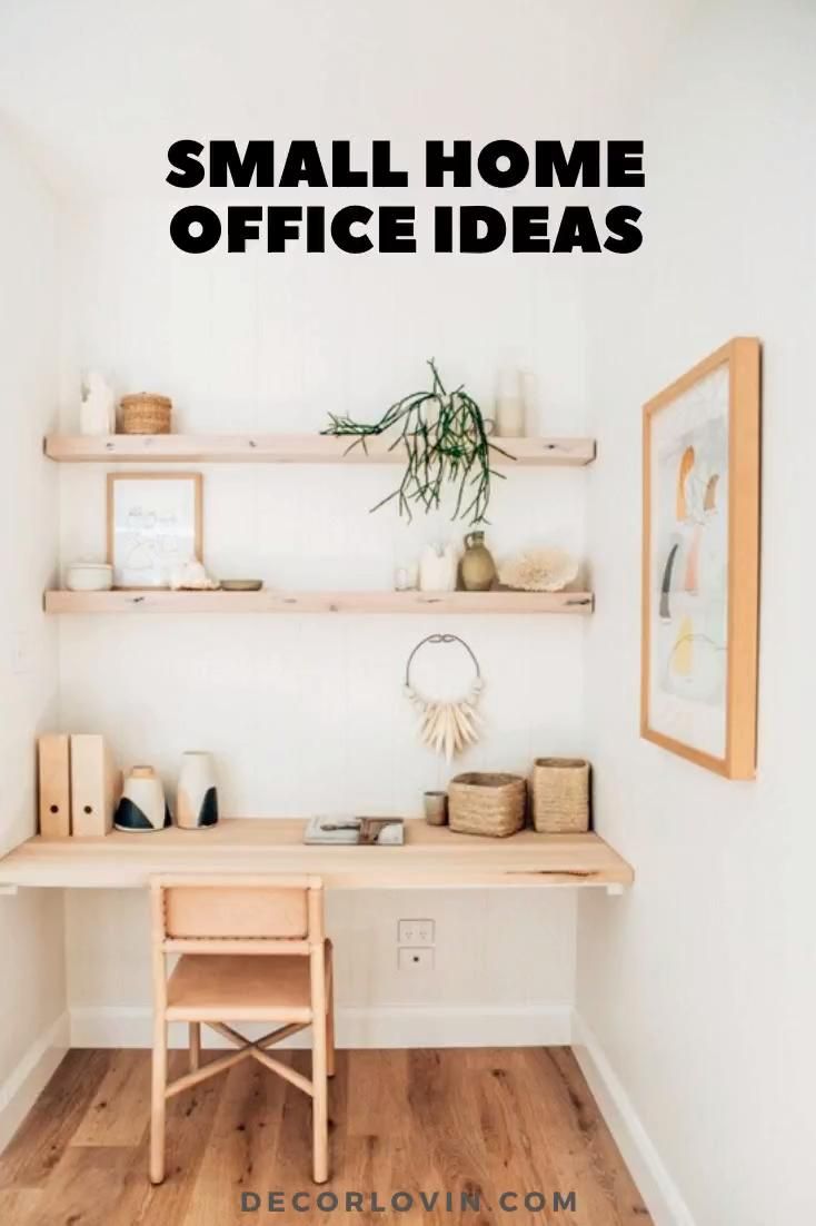 Home Office Ideas For Small Spaces