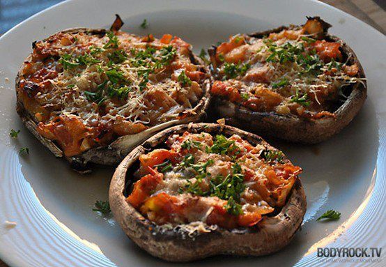 Mushroom pizza #idealproteinrecipesphase1dinner