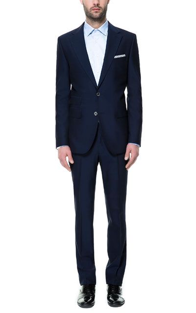 zara man wedding suit