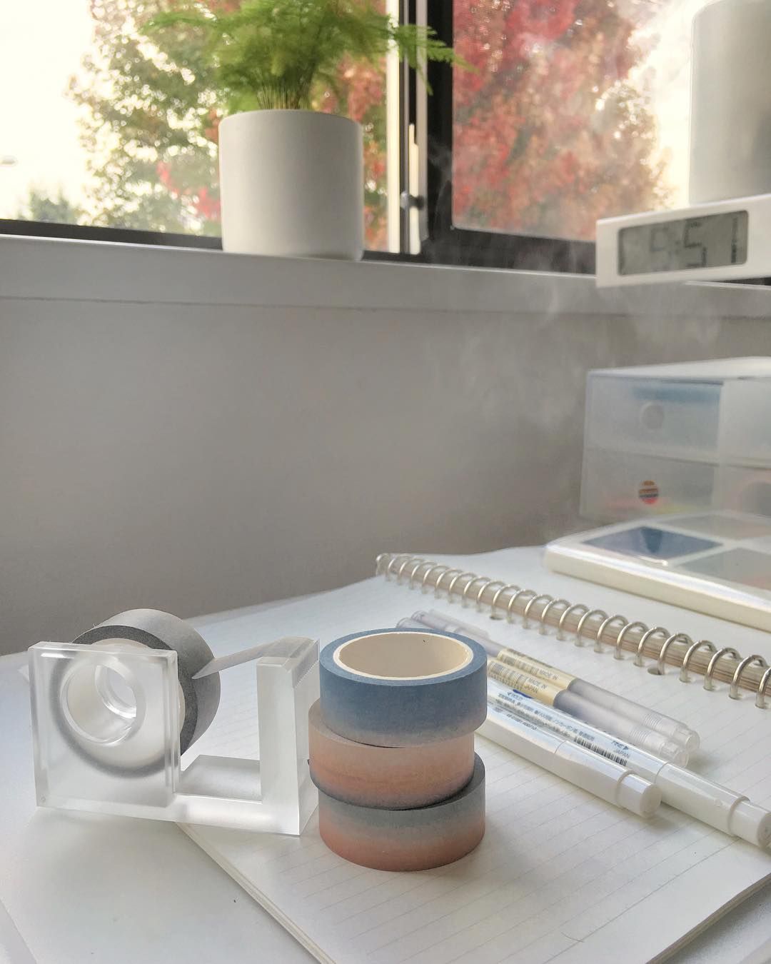 Caitlin On Instagram Looking Very Autumn From My Window Jk Lol The Sky Is Grey As Usual I Hope The Sun Comes Out Thi Study Inspiration Study Pen And Paper