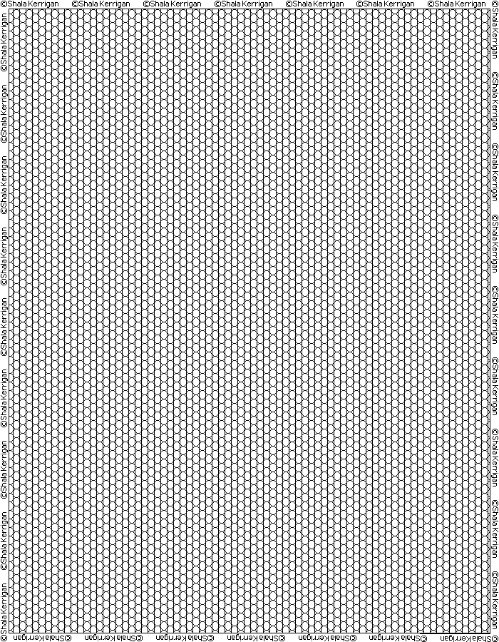 free printable graph paper for peyote stitch loom work right angle