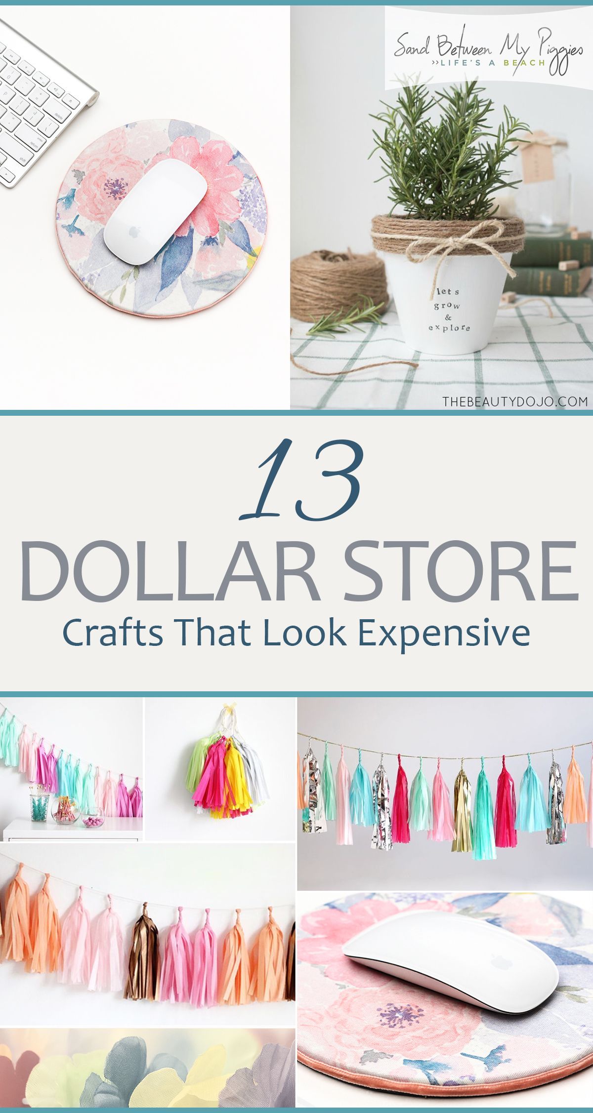 13 Dollar Store Crafts That Look Expensive #craftstosell